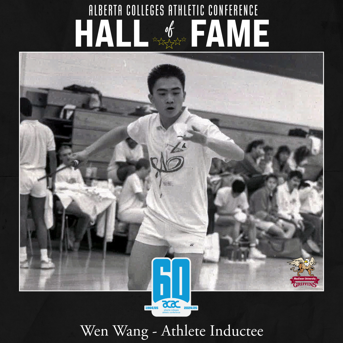 ACAC Hall of Fame Athlete Inductee: Wen Wang