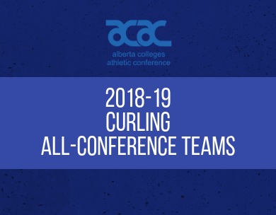 Presenting the 2018-19 ACAC Curling All-Conference Teams